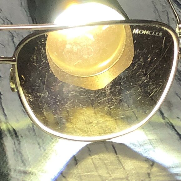 Moncler Good/Brown Gradient Navigator Unisex Sunglasses ML 0200 32H  59 14 140 - Picture 10 of 10